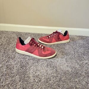 *RARE* Adidas Originals Sneaker Resplit Lo Leather Retro Red sz 11.5